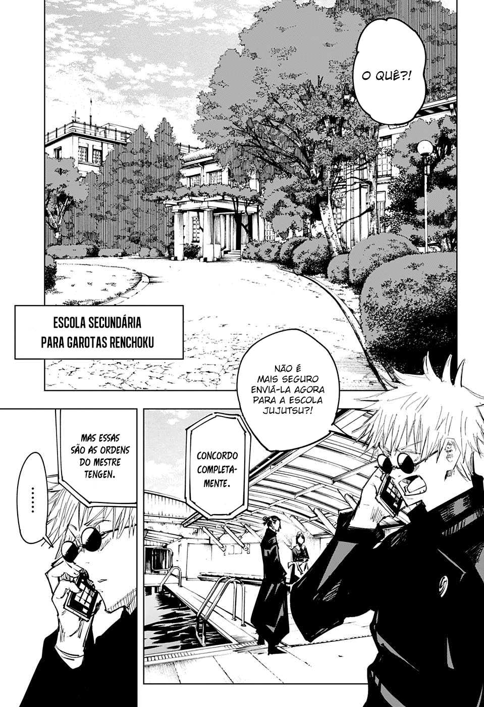 Read Jujutsu Kaisen Pt Br Manga Online