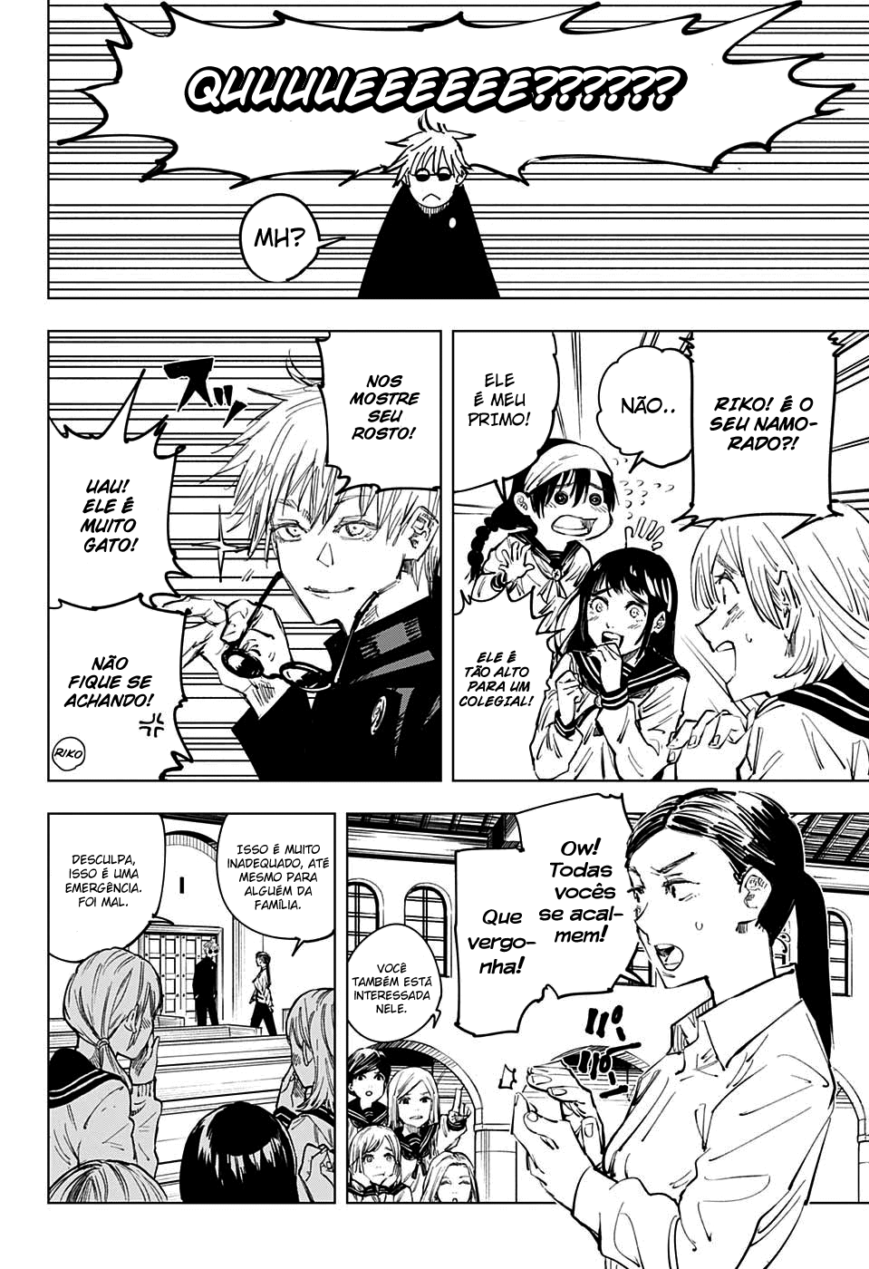 Read Jujutsu Kaisen Pt Br Manga Online