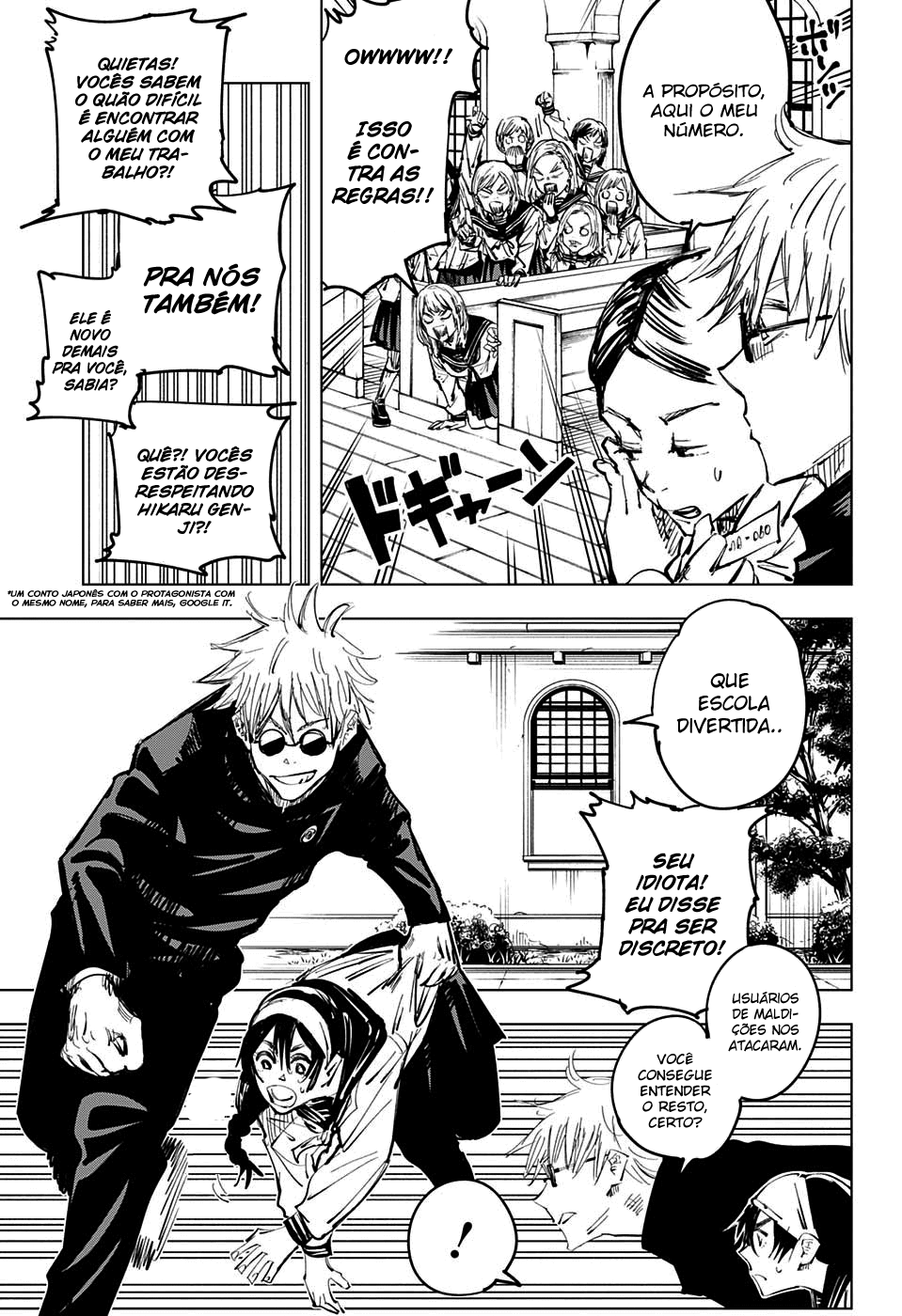 Read Jujutsu Kaisen Pt Br Manga Online