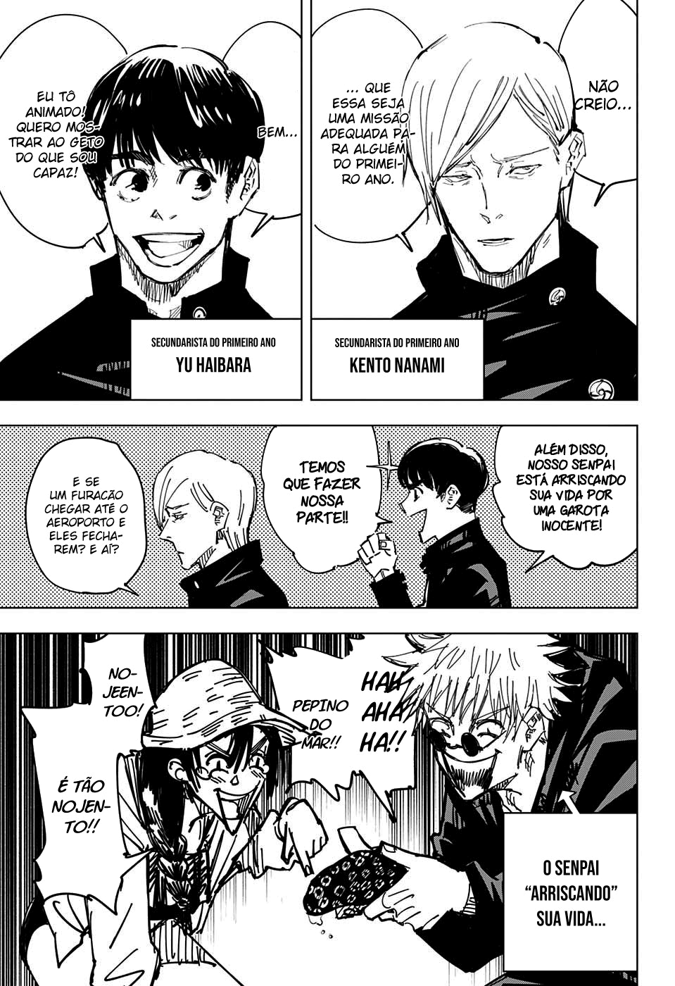Read Jujutsu Kaisen Pt Br Manga Online