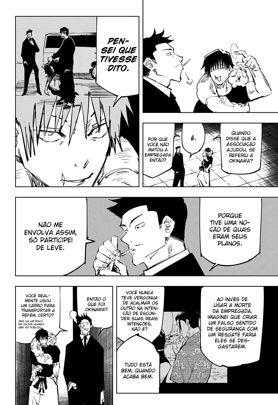 Read Jujutsu Kaisen Pt Br Manga Online
