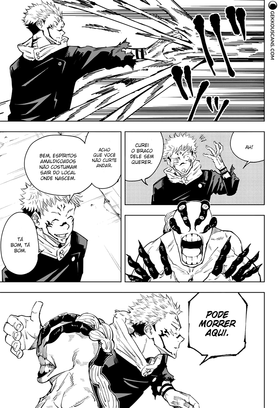 Read Jujutsu Kaisen Pt Br Manga Online