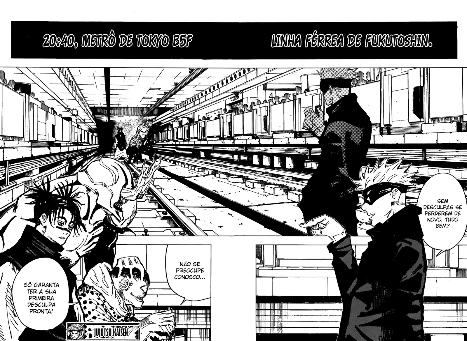 Read Jujutsu Kaisen Pt Br Manga Online