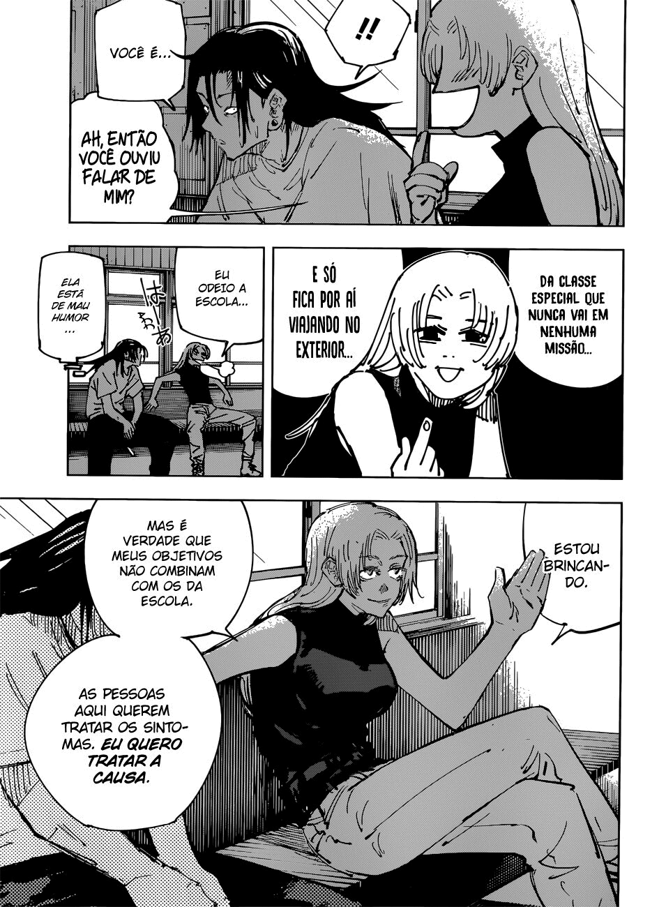 Read Jujutsu Kaisen Pt Br Manga Online