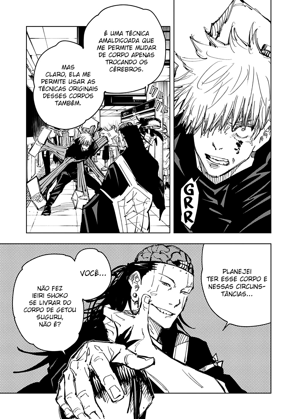 Read Jujutsu Kaisen Pt Br Manga Online