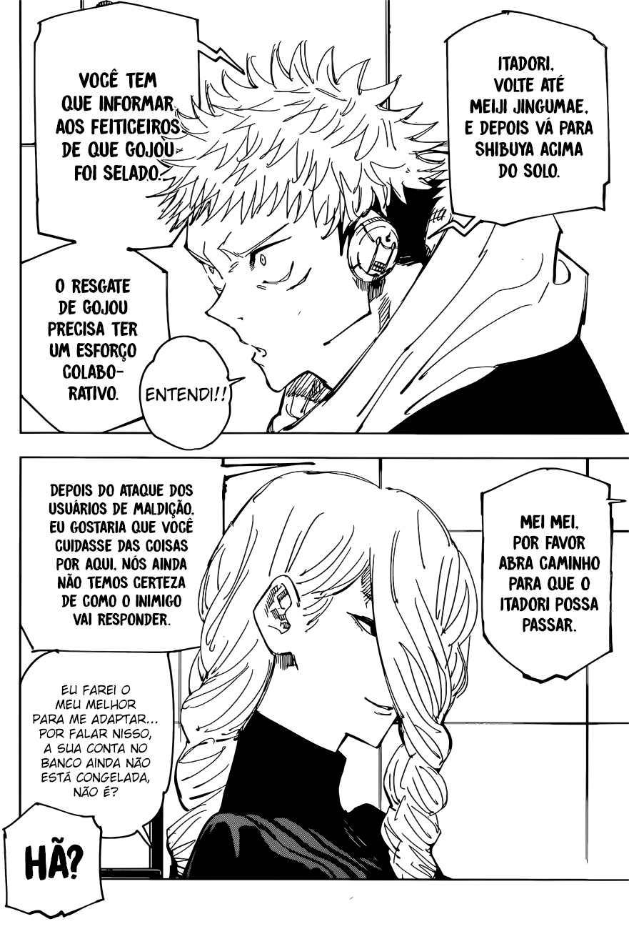 Read Jujutsu Kaisen Pt Br Manga Online