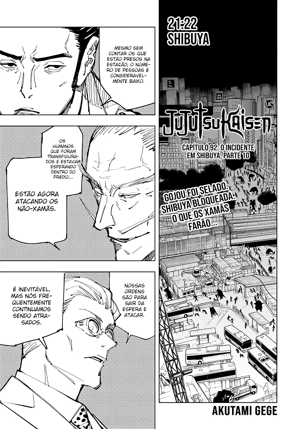 Read Jujutsu Kaisen Pt Br Manga Online