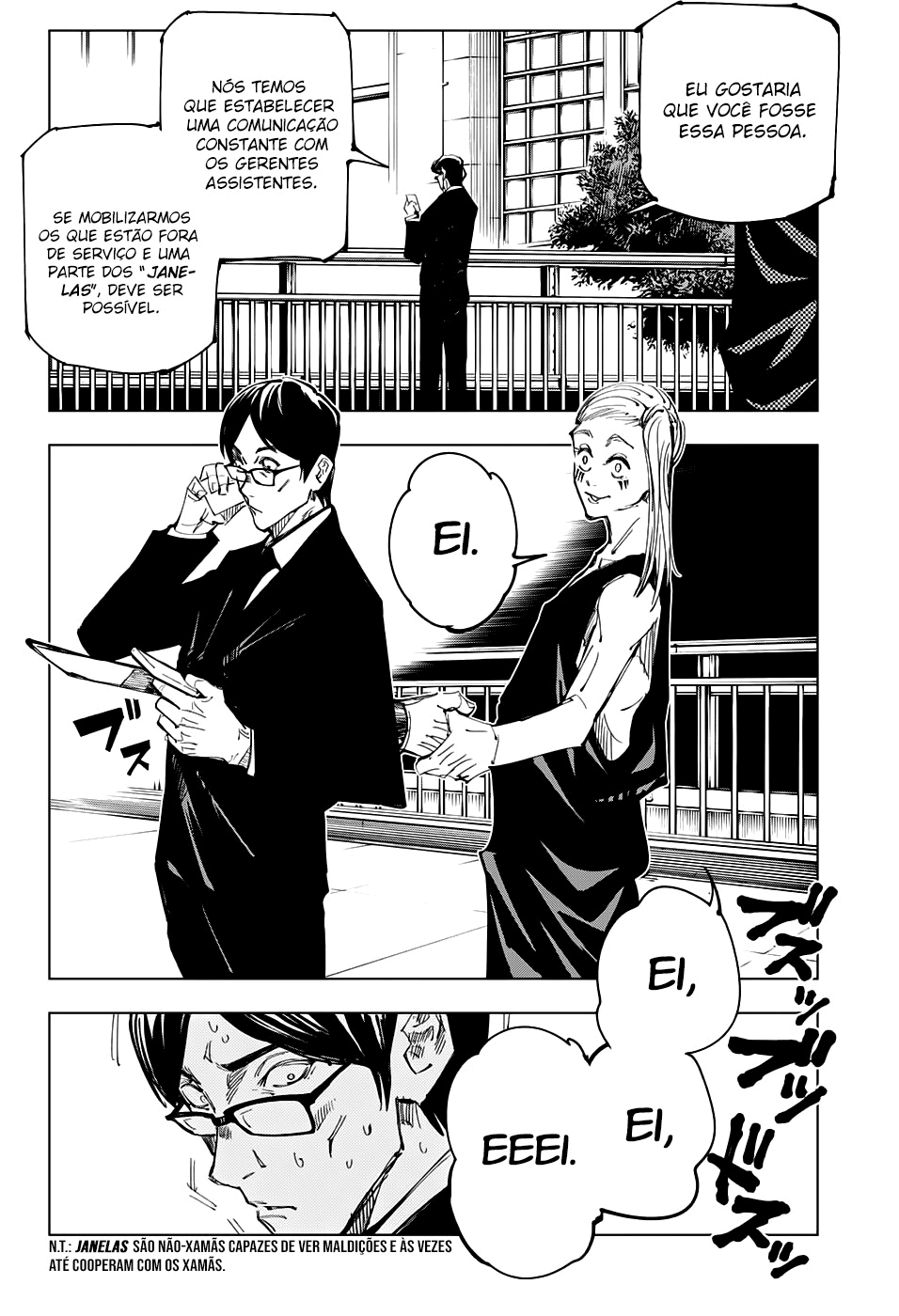 Read Jujutsu Kaisen Pt Br Manga Online