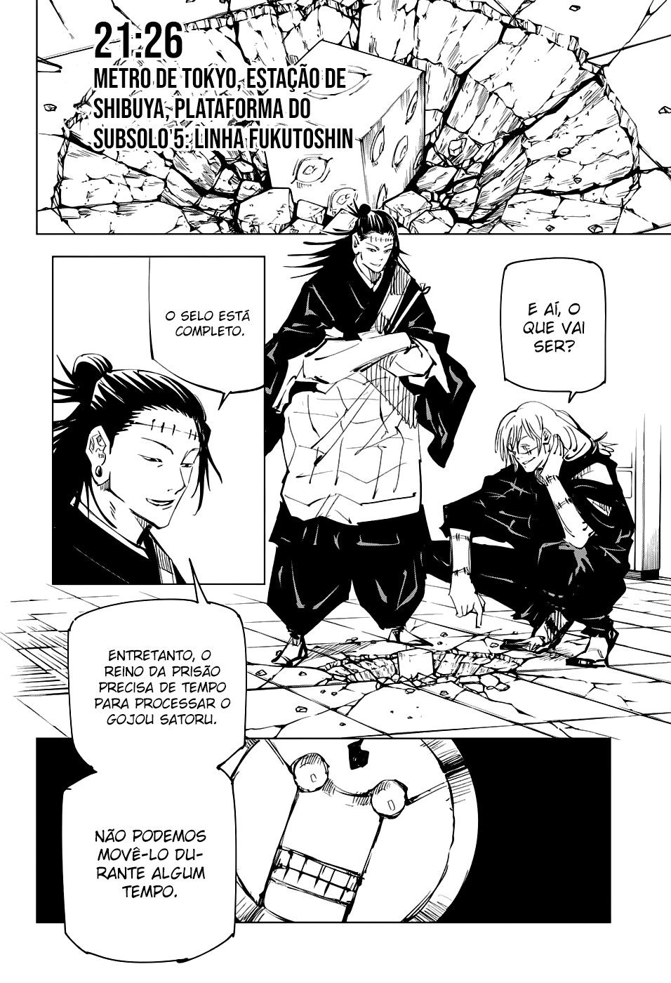 Read Jujutsu Kaisen Pt Br Manga Online