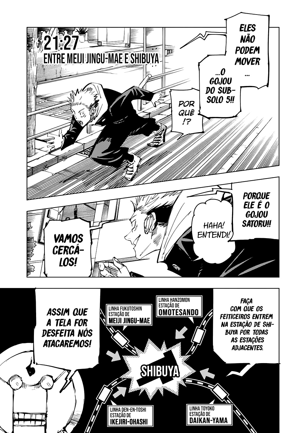 Read Jujutsu Kaisen Pt Br Manga Online