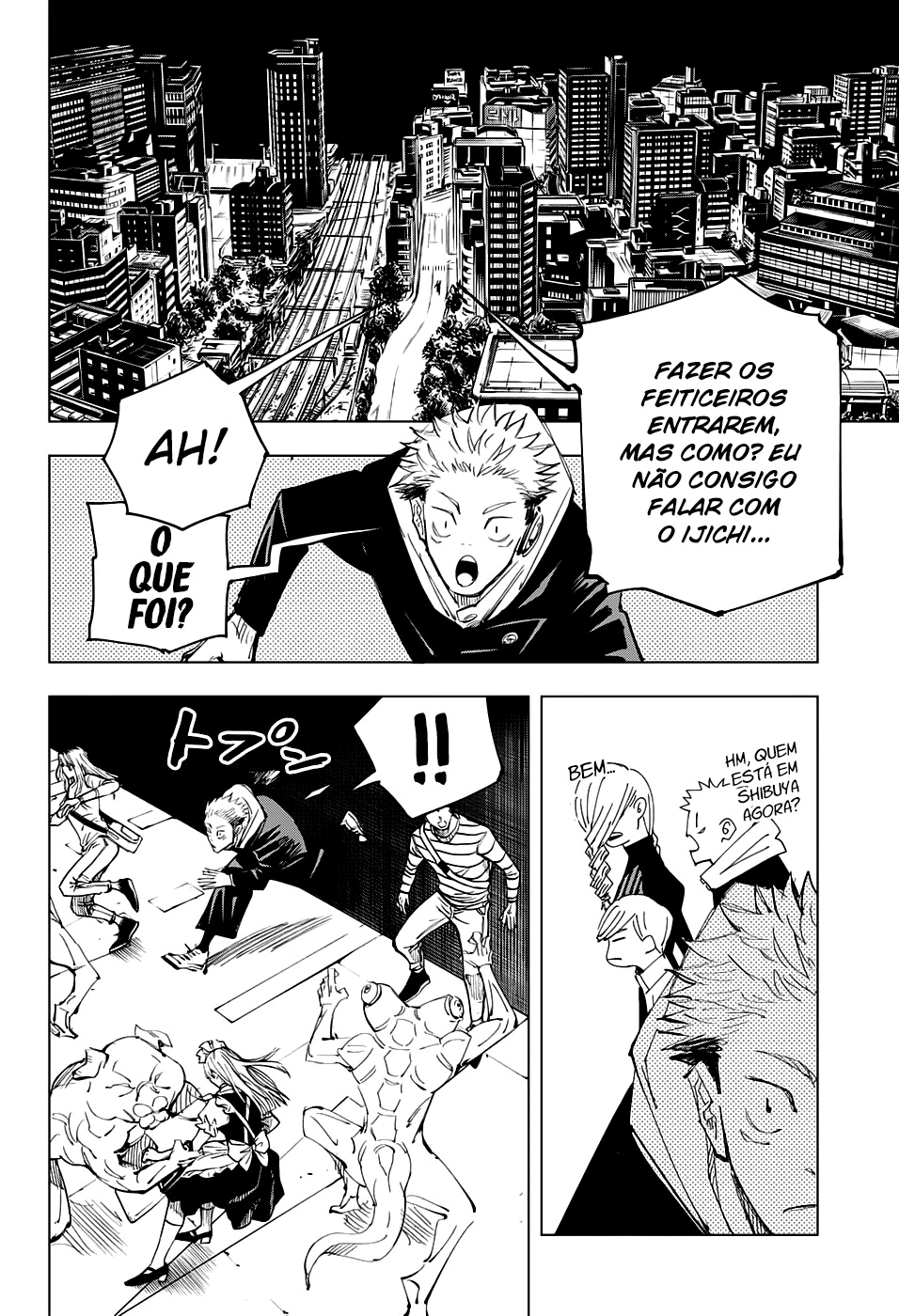 Read Jujutsu Kaisen Pt Br Manga Online