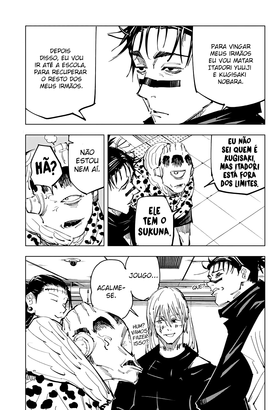 Read Jujutsu Kaisen Pt Br Manga Online