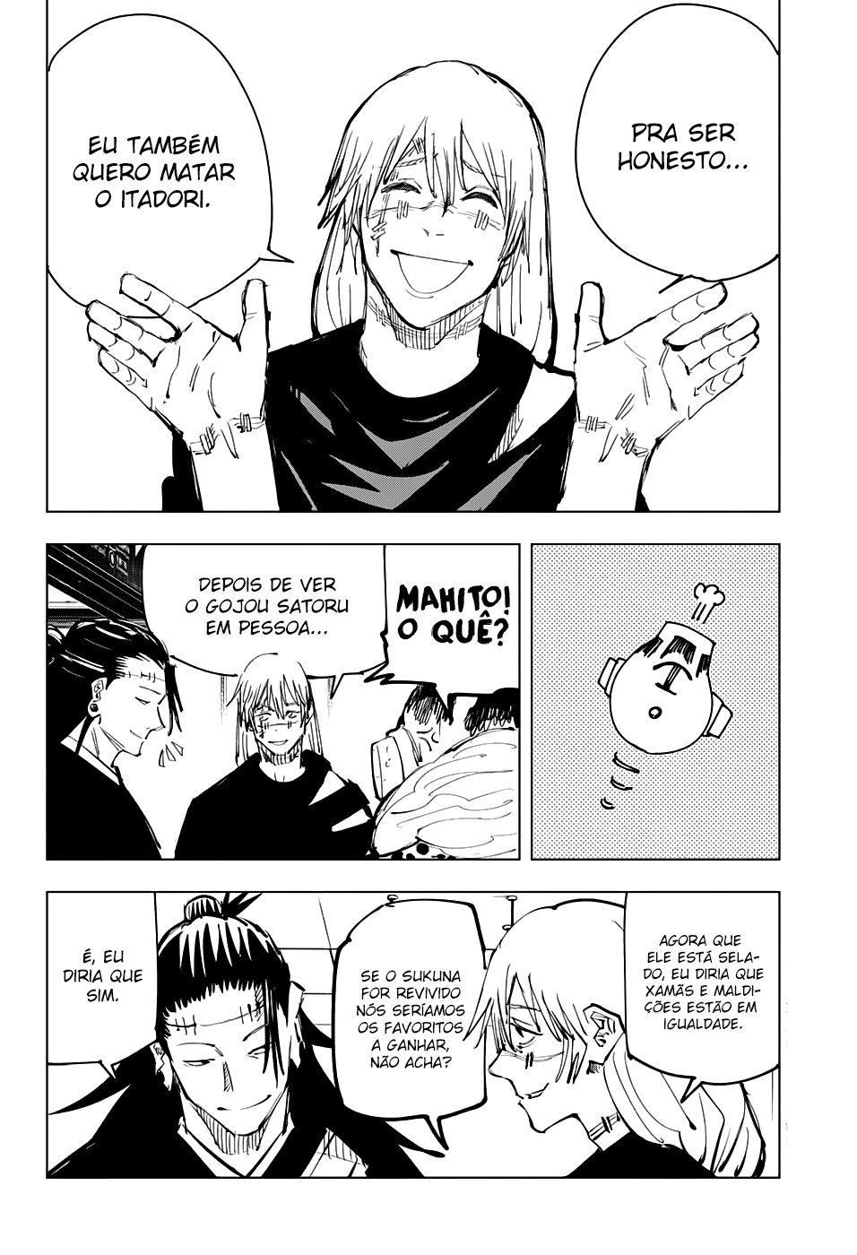 Read Jujutsu Kaisen Pt Br Manga Online