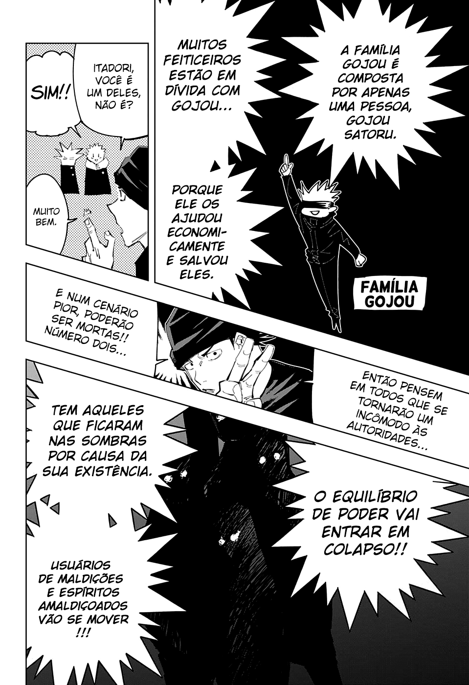 Read Jujutsu Kaisen Pt Br Manga Online
