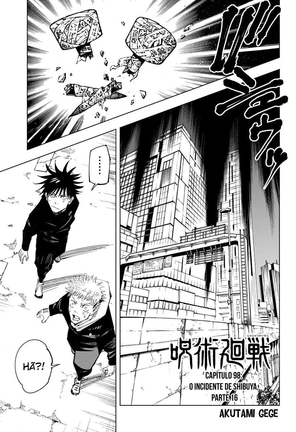 Read Jujutsu Kaisen Pt Br Manga Online