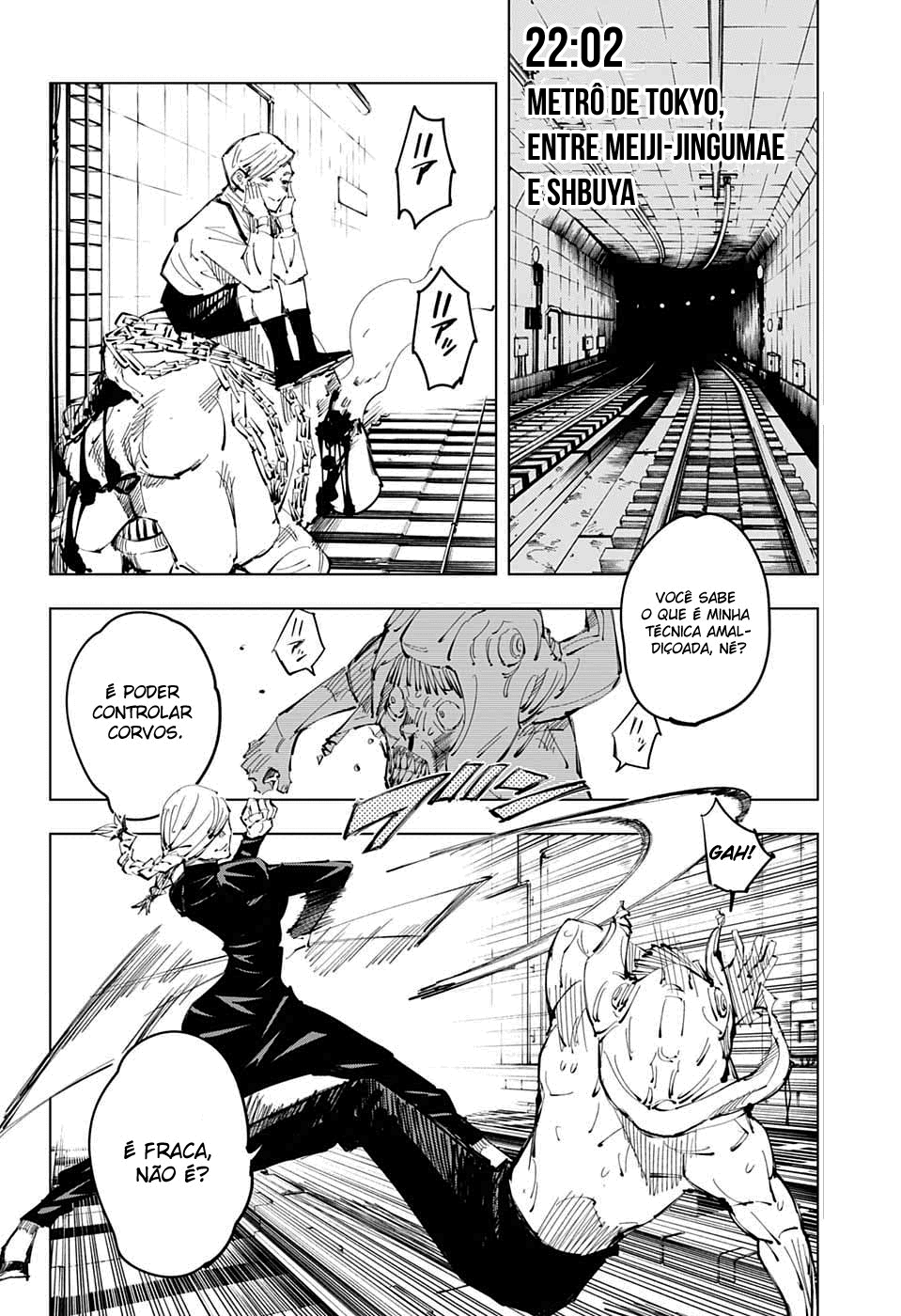 Read Jujutsu Kaisen Pt Br Manga Online