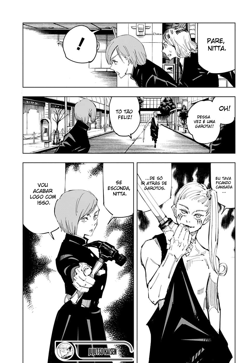 Read Jujutsu Kaisen Pt Br Manga Online