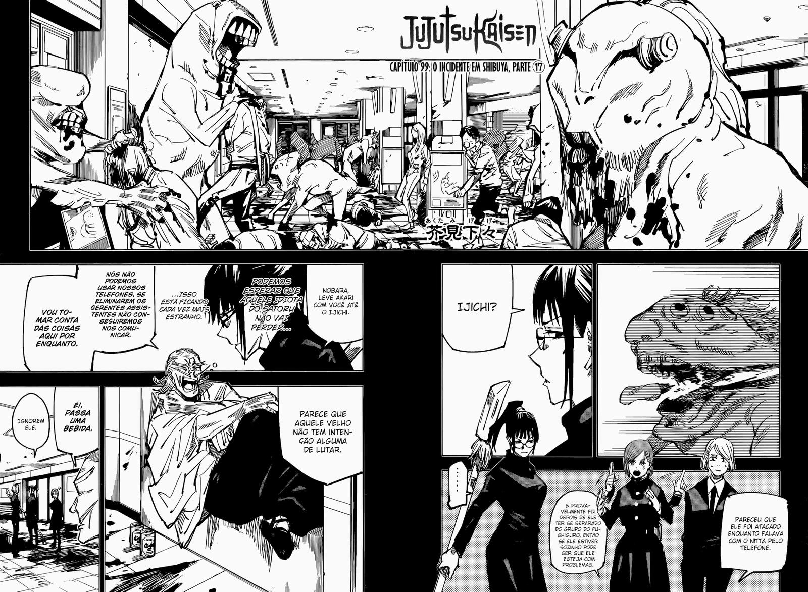 Read Jujutsu Kaisen Pt Br Manga Online