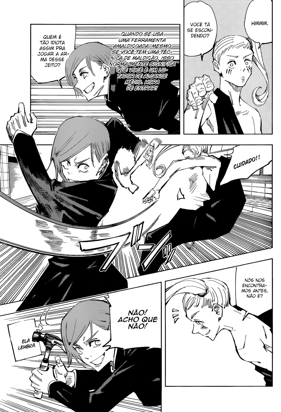 Read Jujutsu Kaisen Pt Br Manga Online