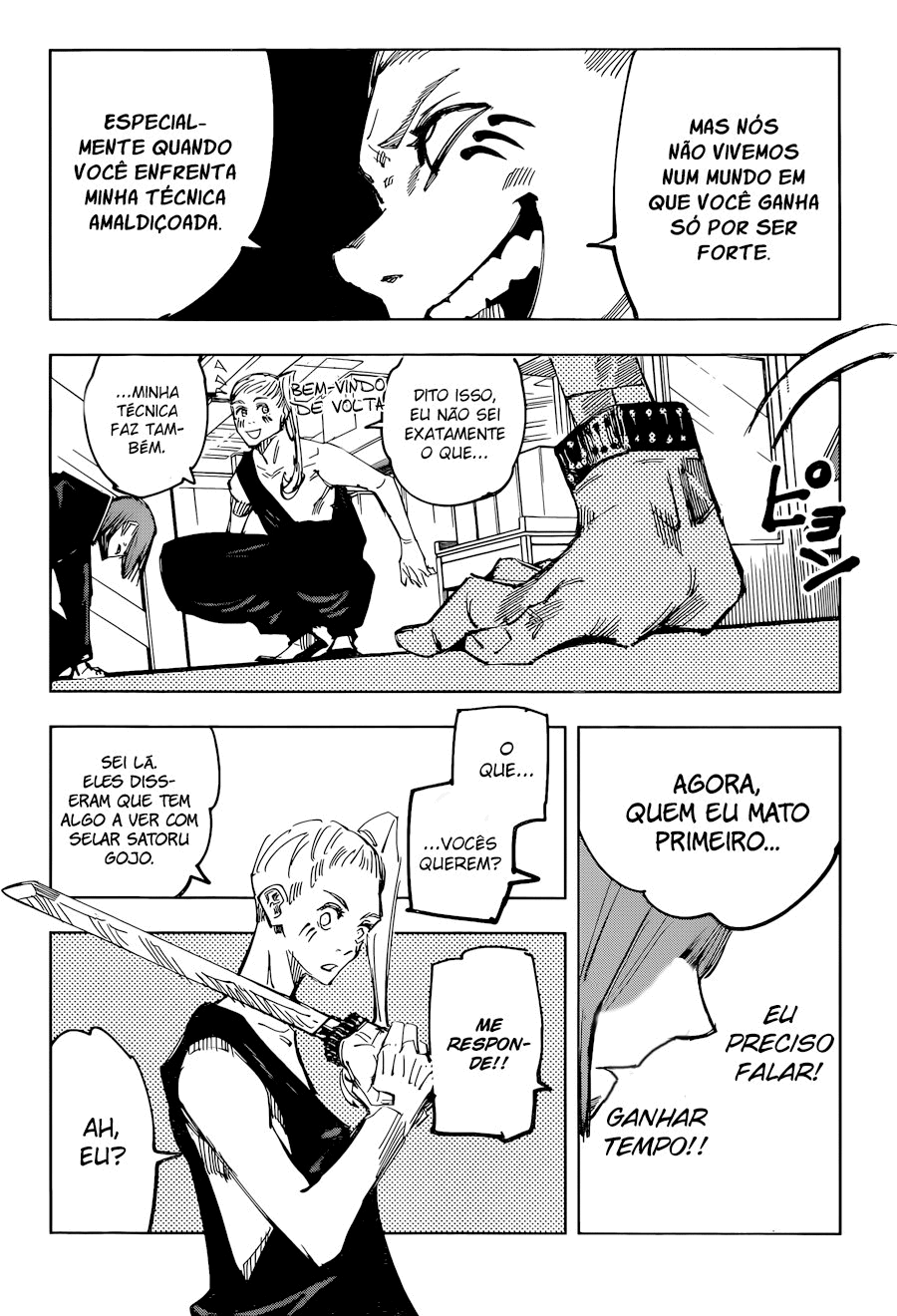 Read Jujutsu Kaisen Pt Br Manga Online