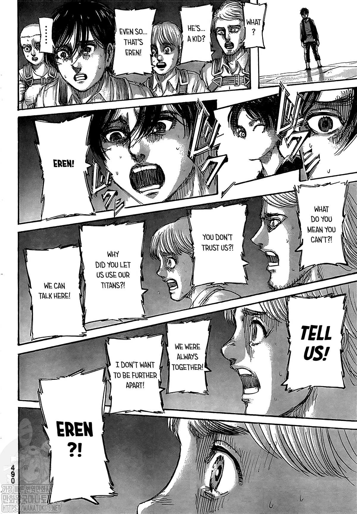 Read Attack on Titan En Manga Online