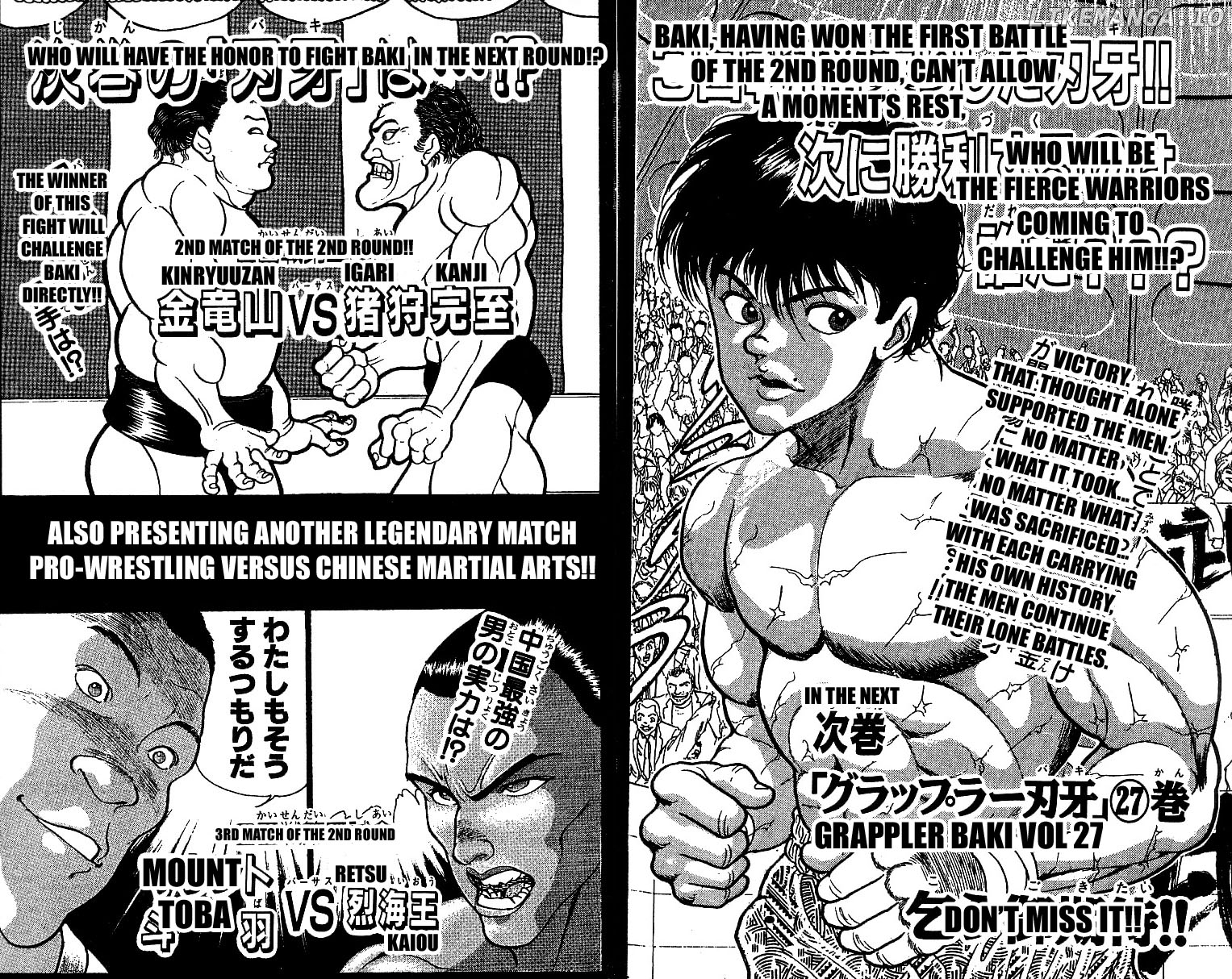 Read Baki the Grappler En Manga Online
