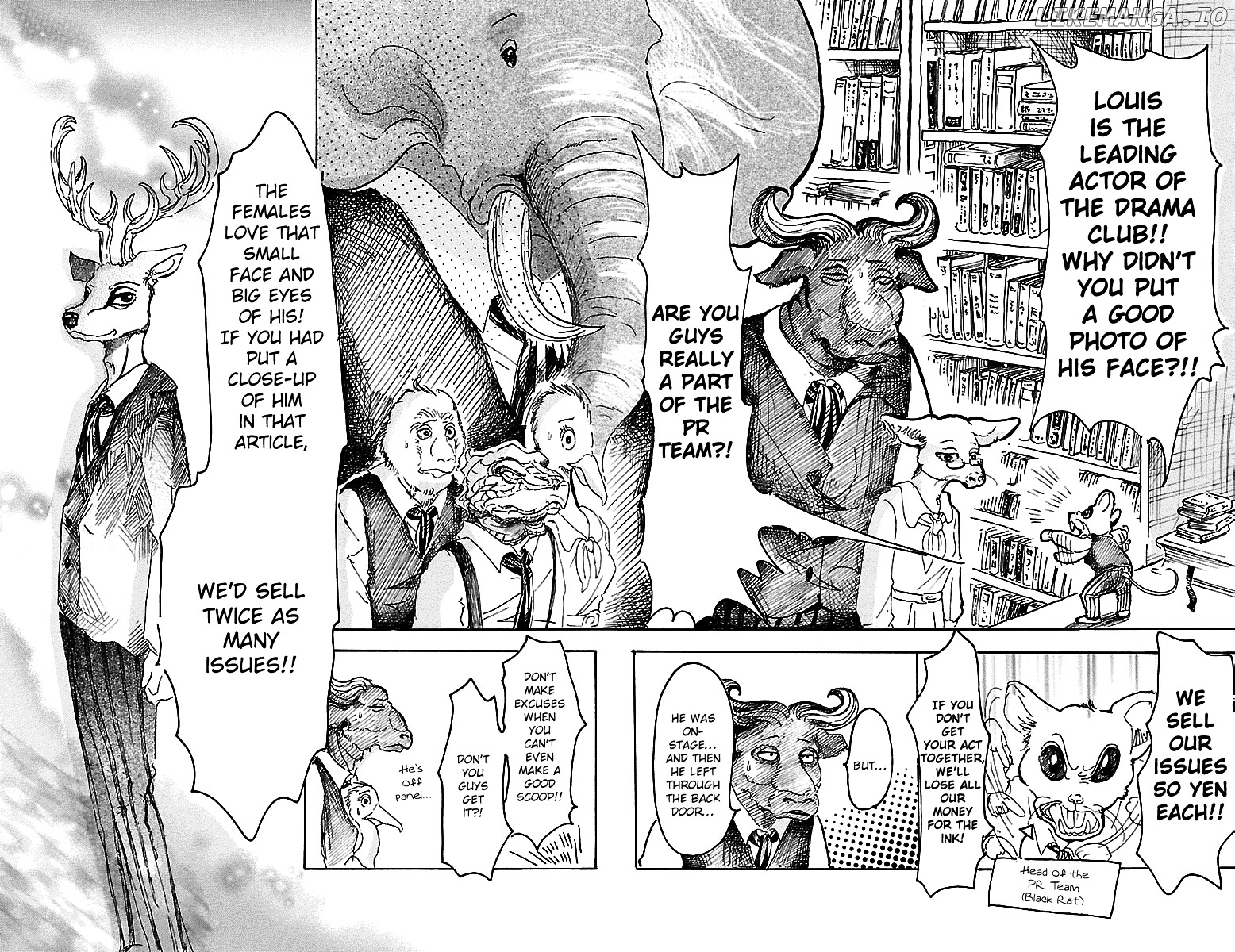 Read Beastars En Manga Online