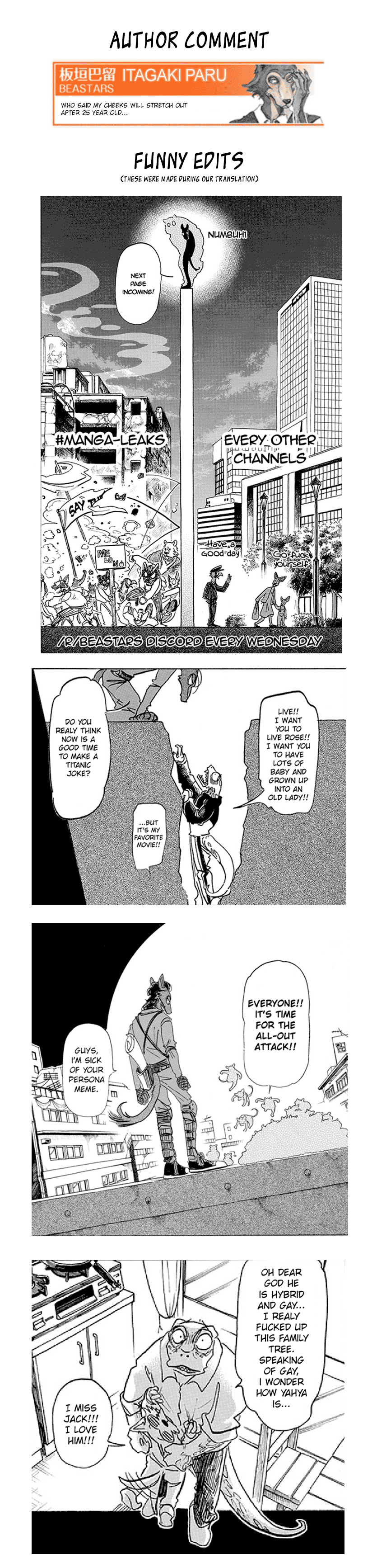 Read Beastars En Manga Online
