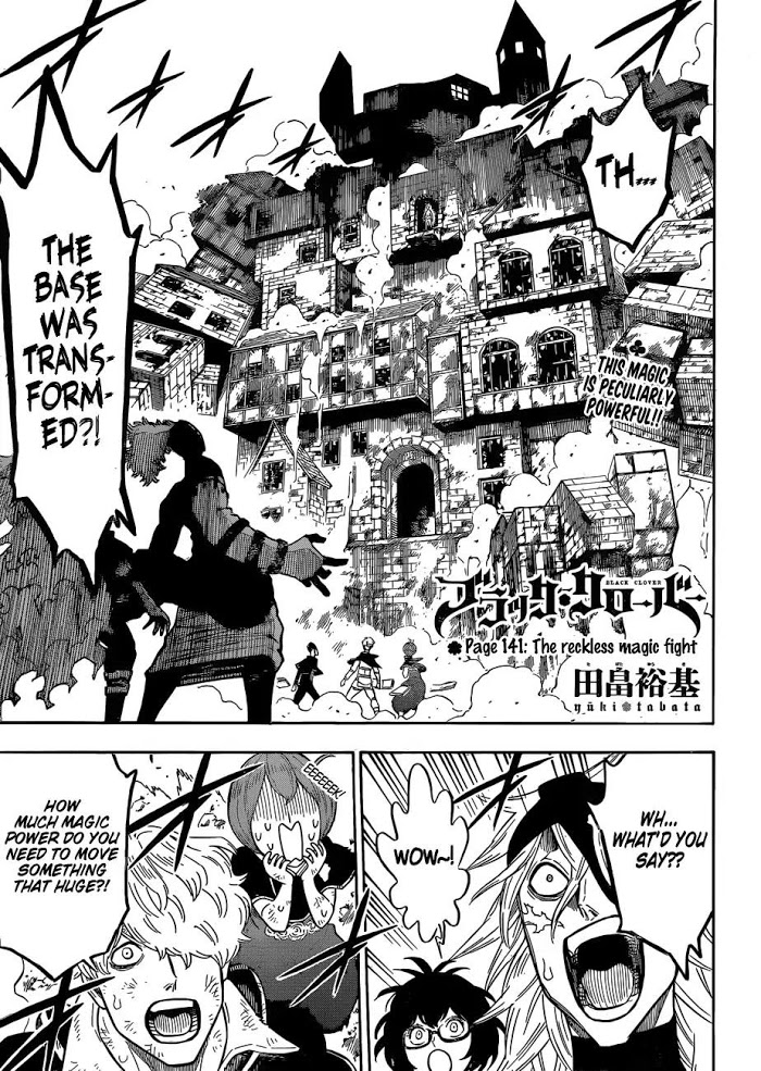 Read Black Clover En Manga Online