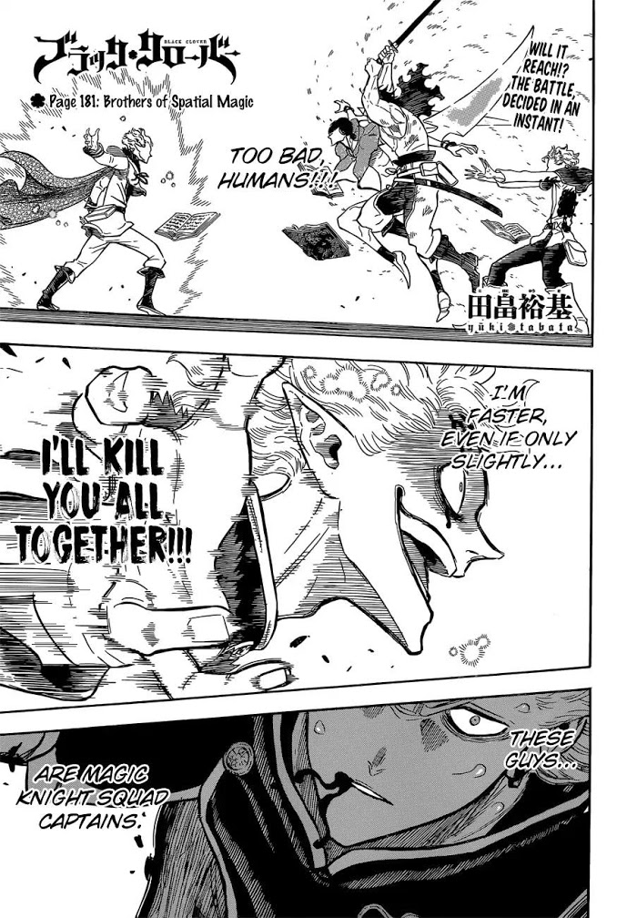 Read Black Clover En Manga Online