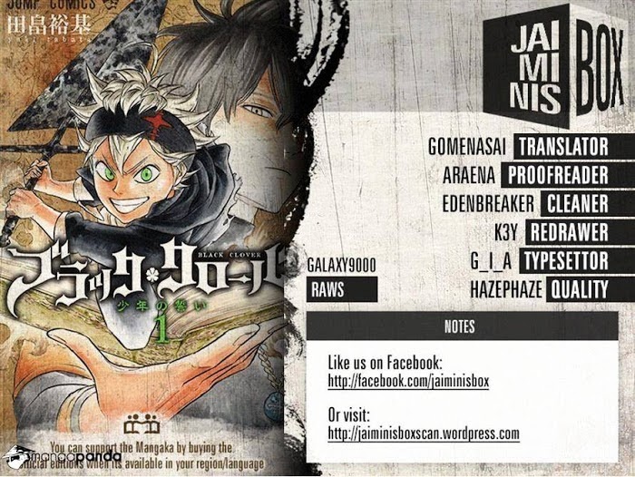 Read Black Clover En Manga Online