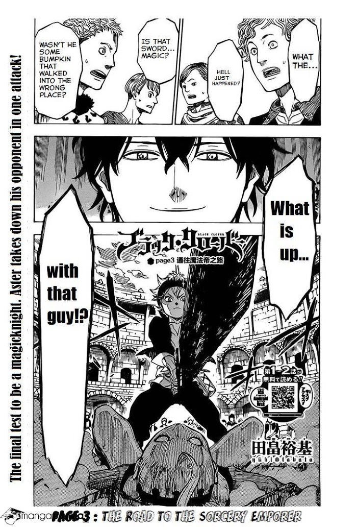 Read Black Clover En Manga Online