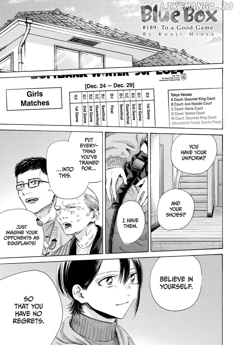 Read Blue Box En Manga Online