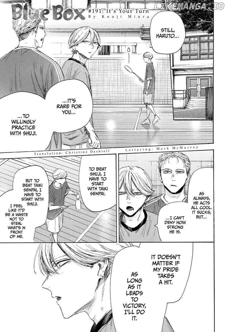Read Blue Box En Manga Online