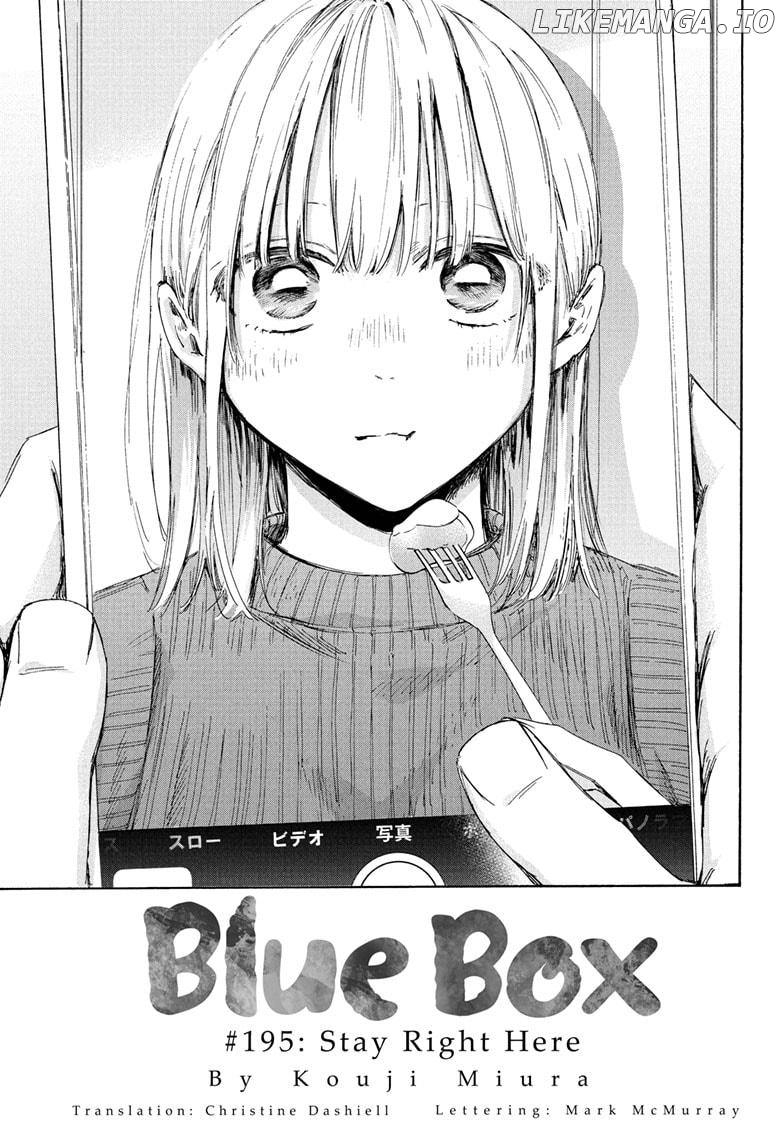 Read Blue Box En Manga Online