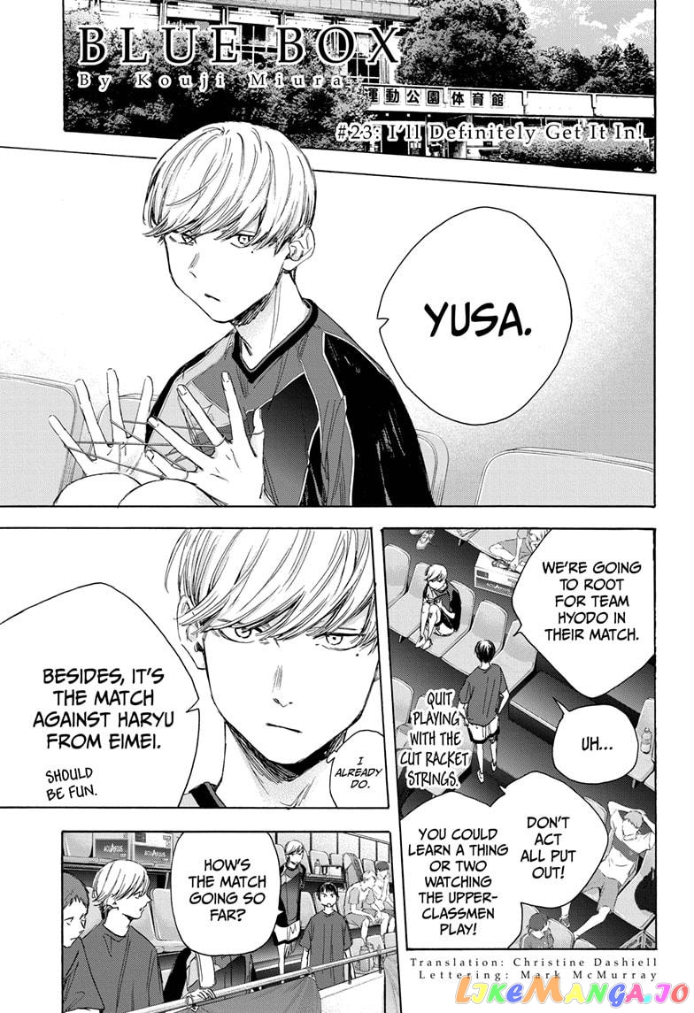 Read Blue Box En Manga Online