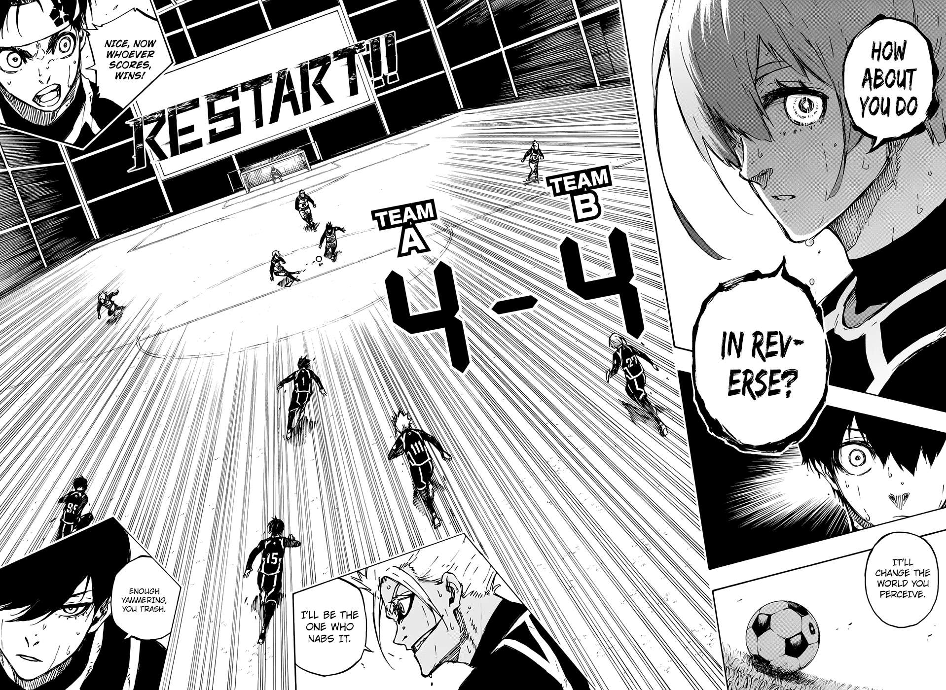 Read Blue lock En Manga Online