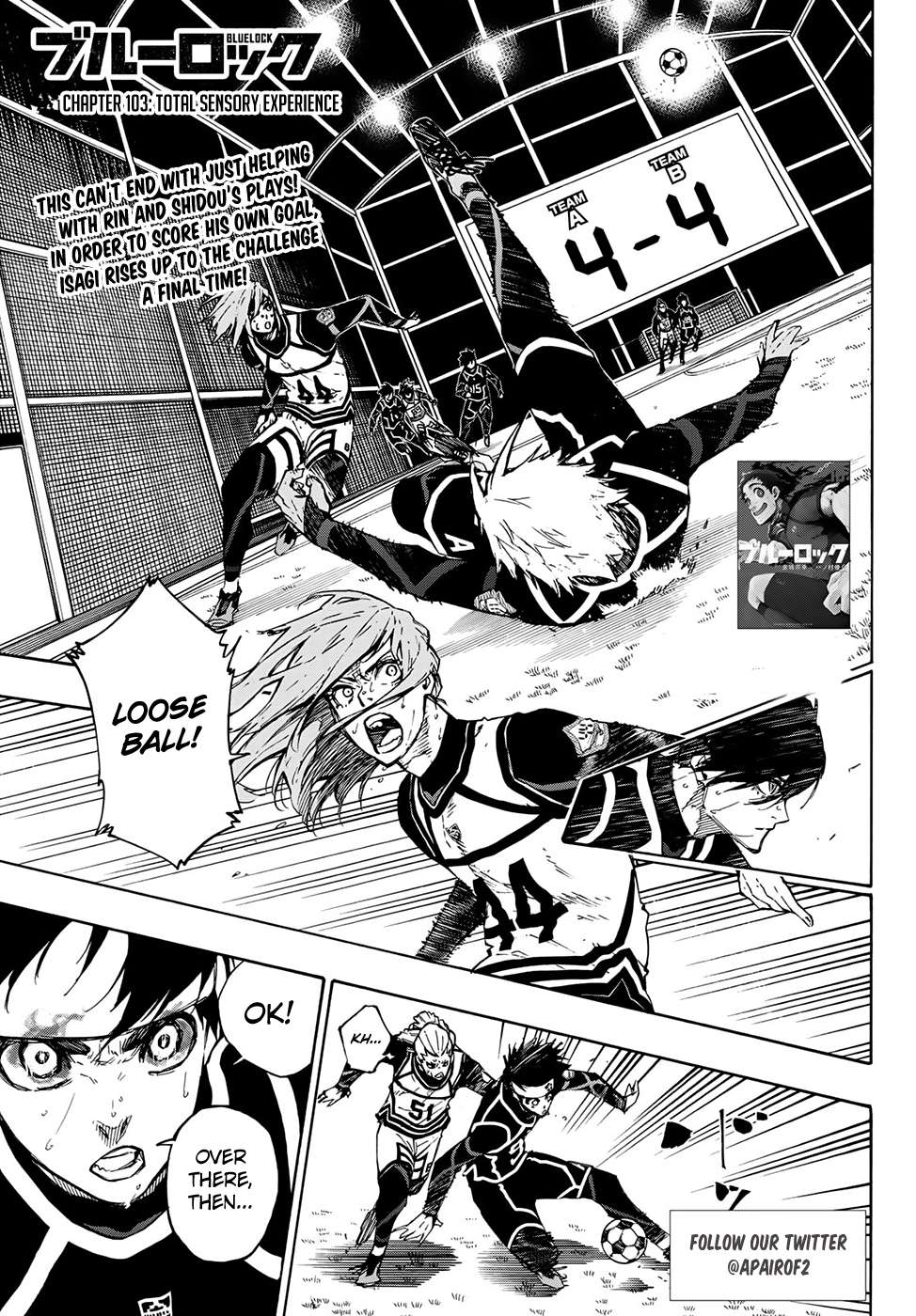 Read Blue lock En Manga Online