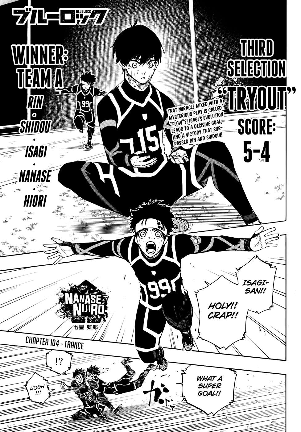 Read Blue lock En Manga Online