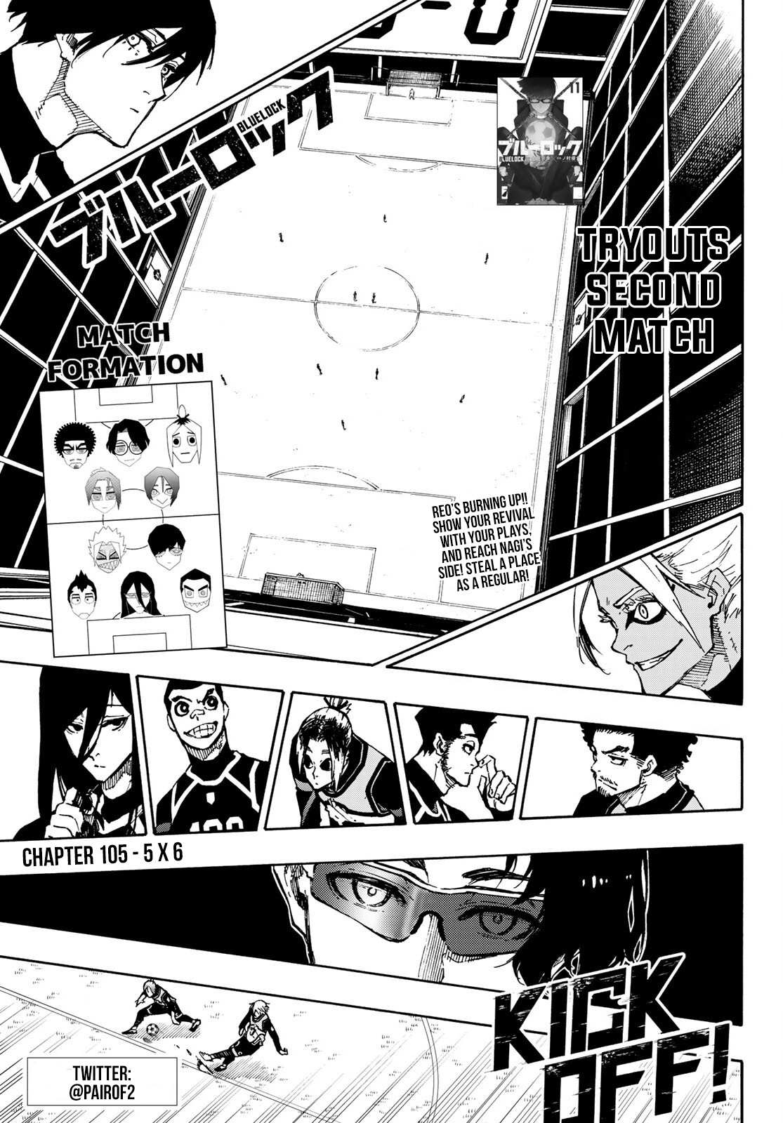Read Blue lock En Manga Online