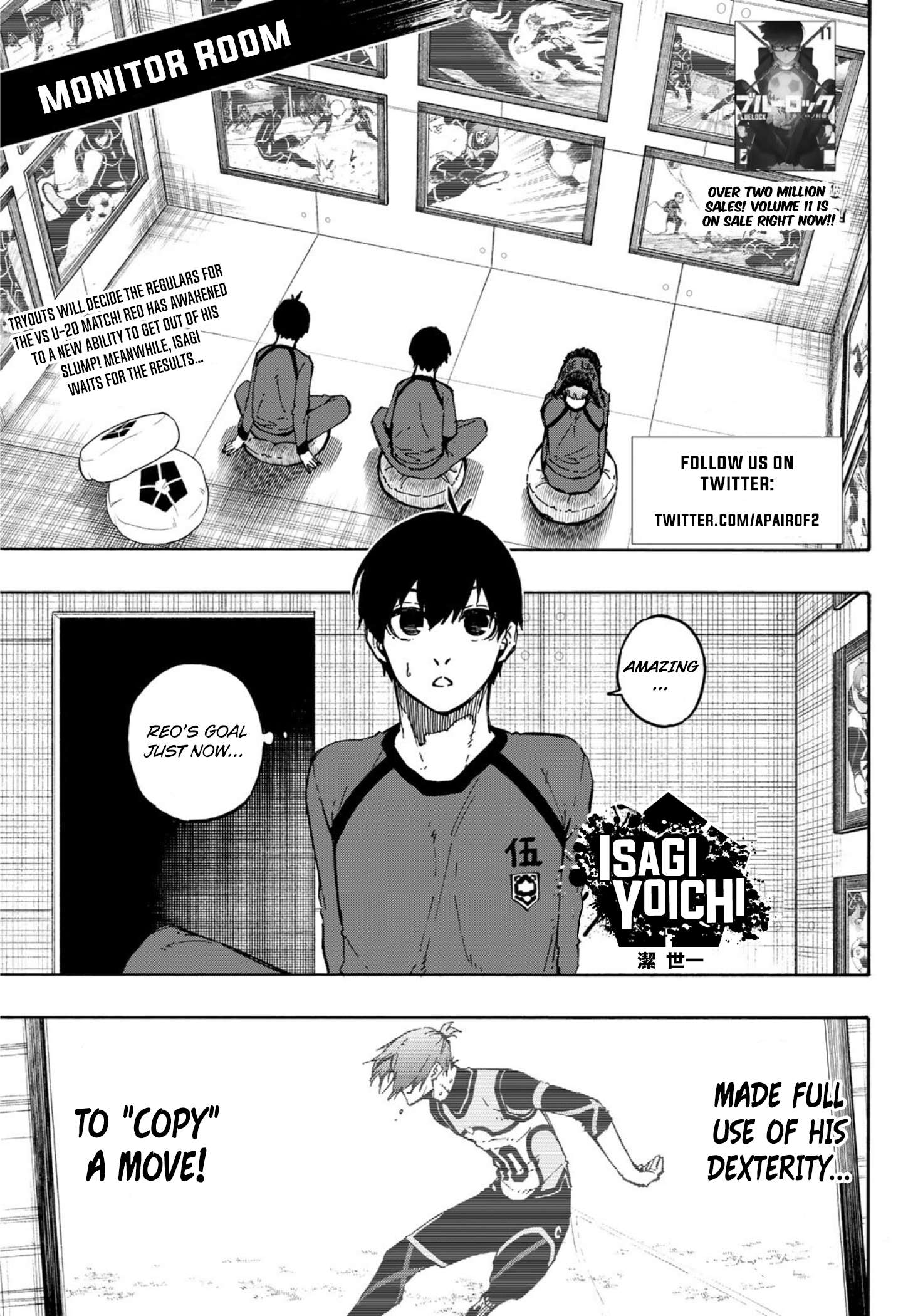 Read Blue lock En Manga Online