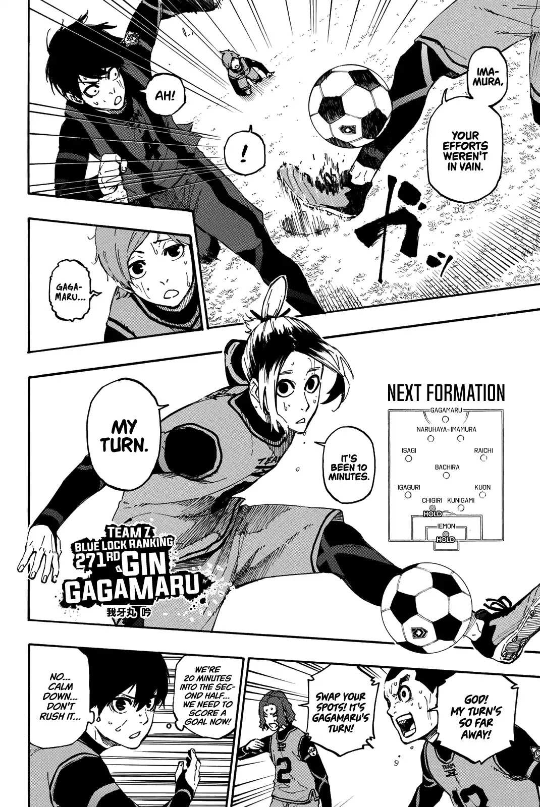 Read Blue lock En Manga Online
