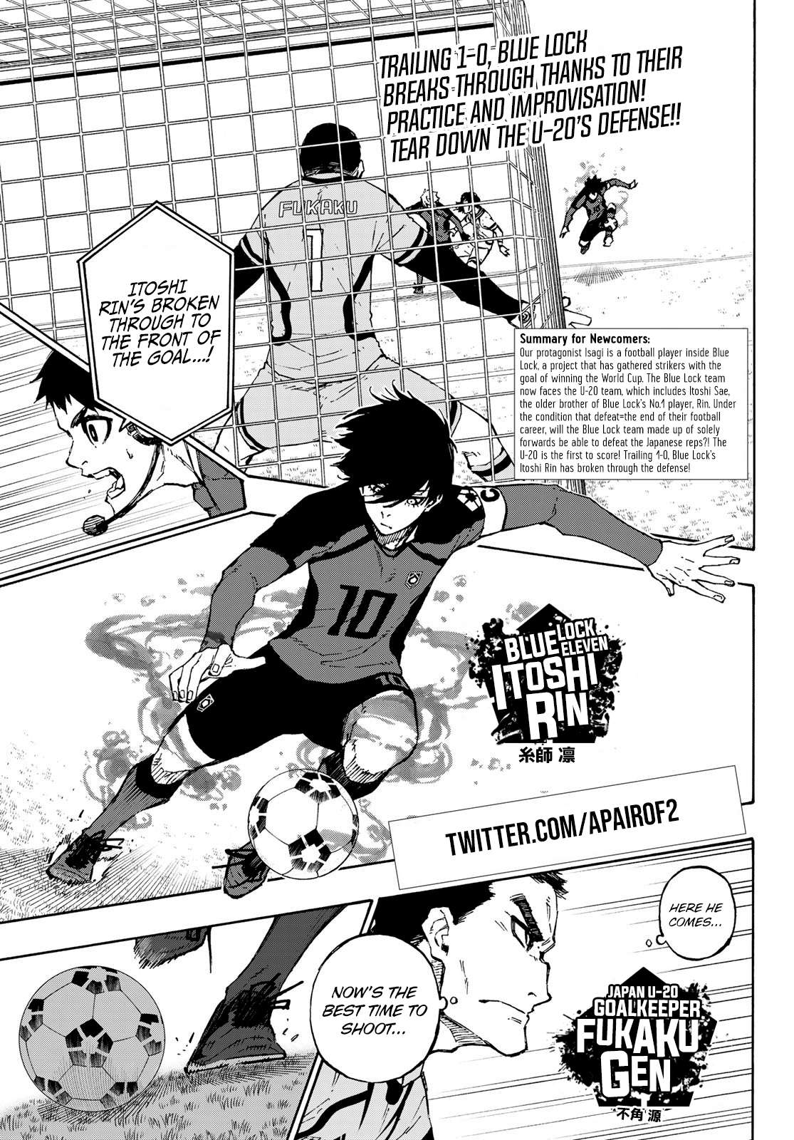 Read Blue lock En Manga Online