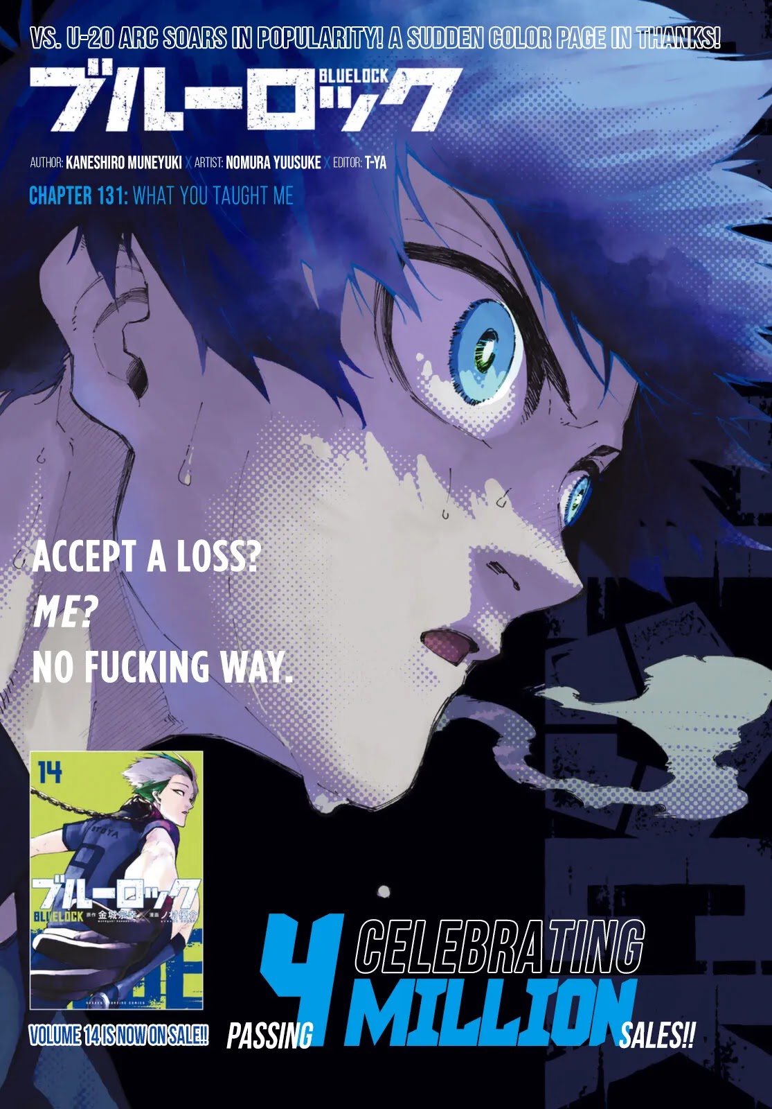 Read Blue lock En Manga Online