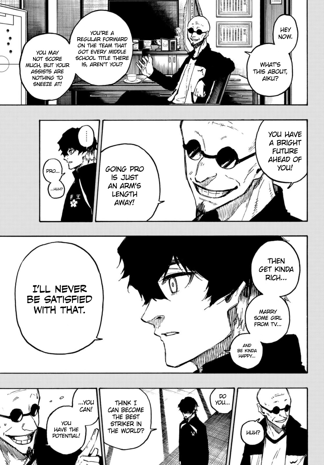 Read Blue lock En Manga Online