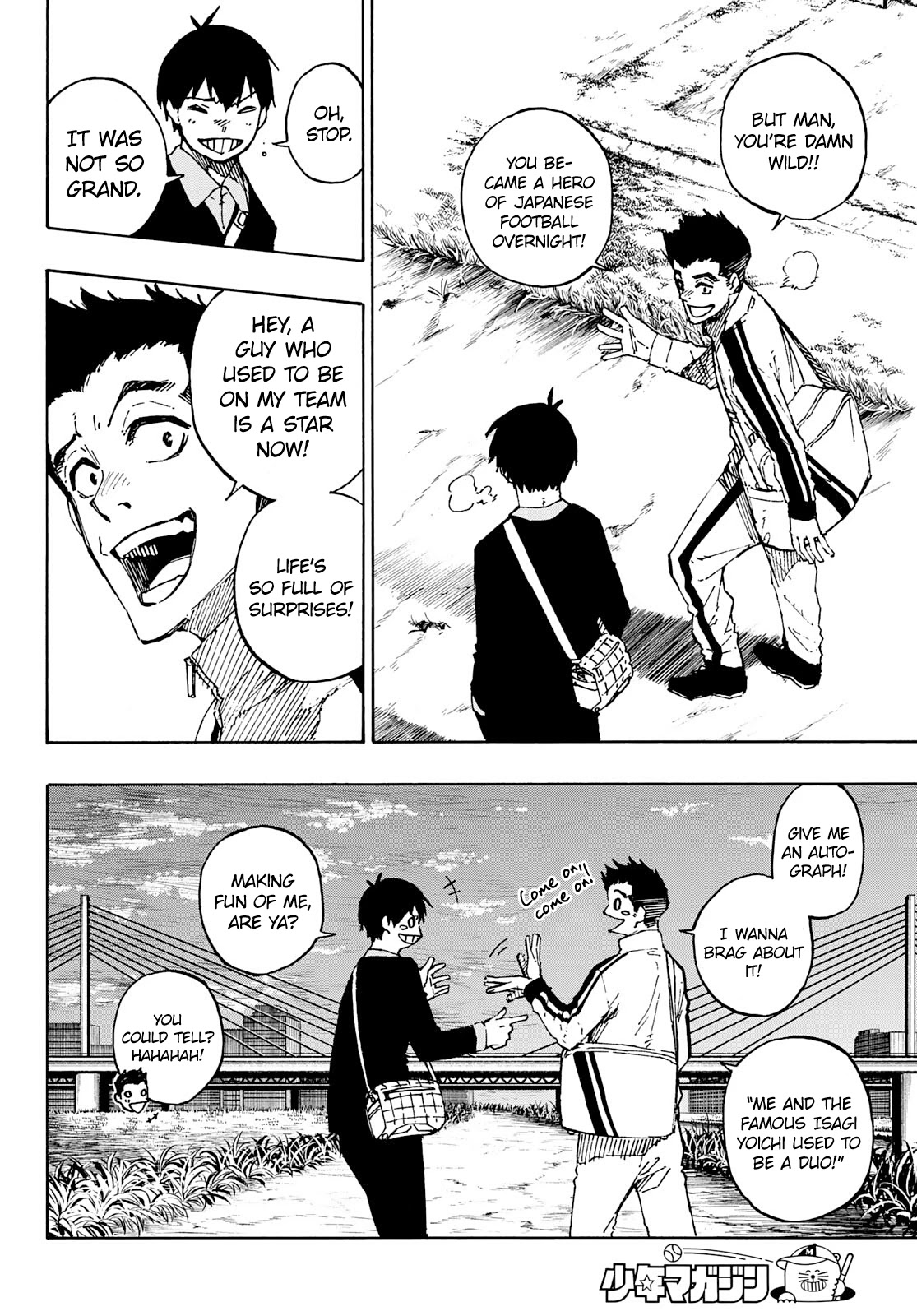 Read Blue lock En Manga Online