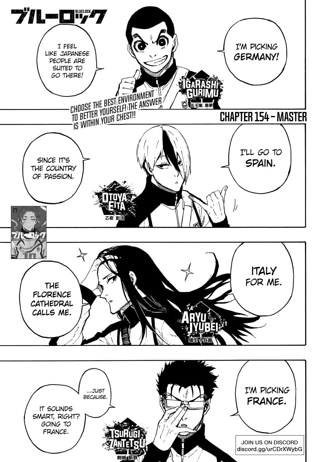 Read Blue lock En Manga Online