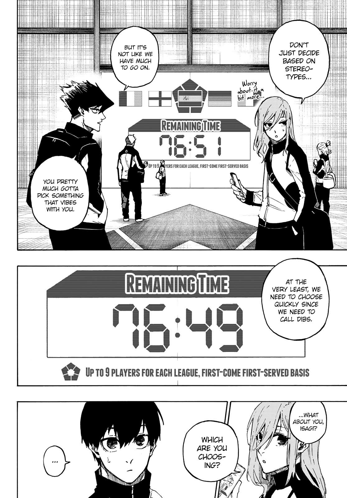 Read Blue lock En Manga Online
