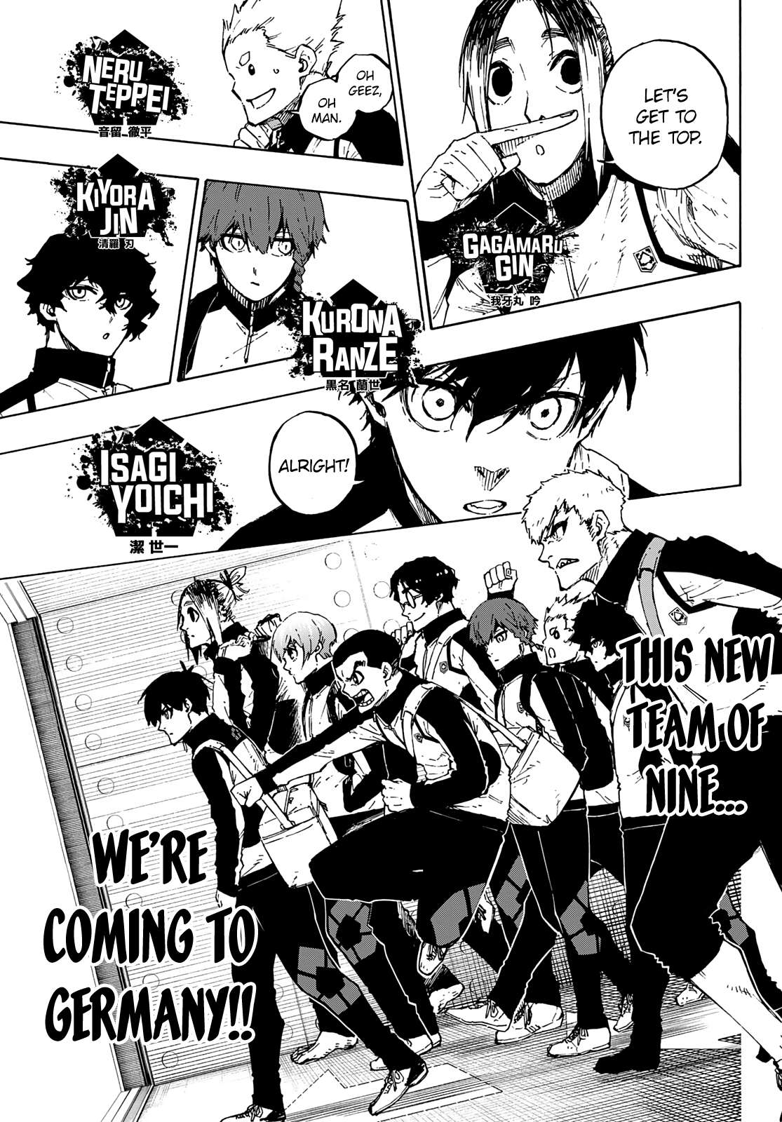 Read Blue lock En Manga Online