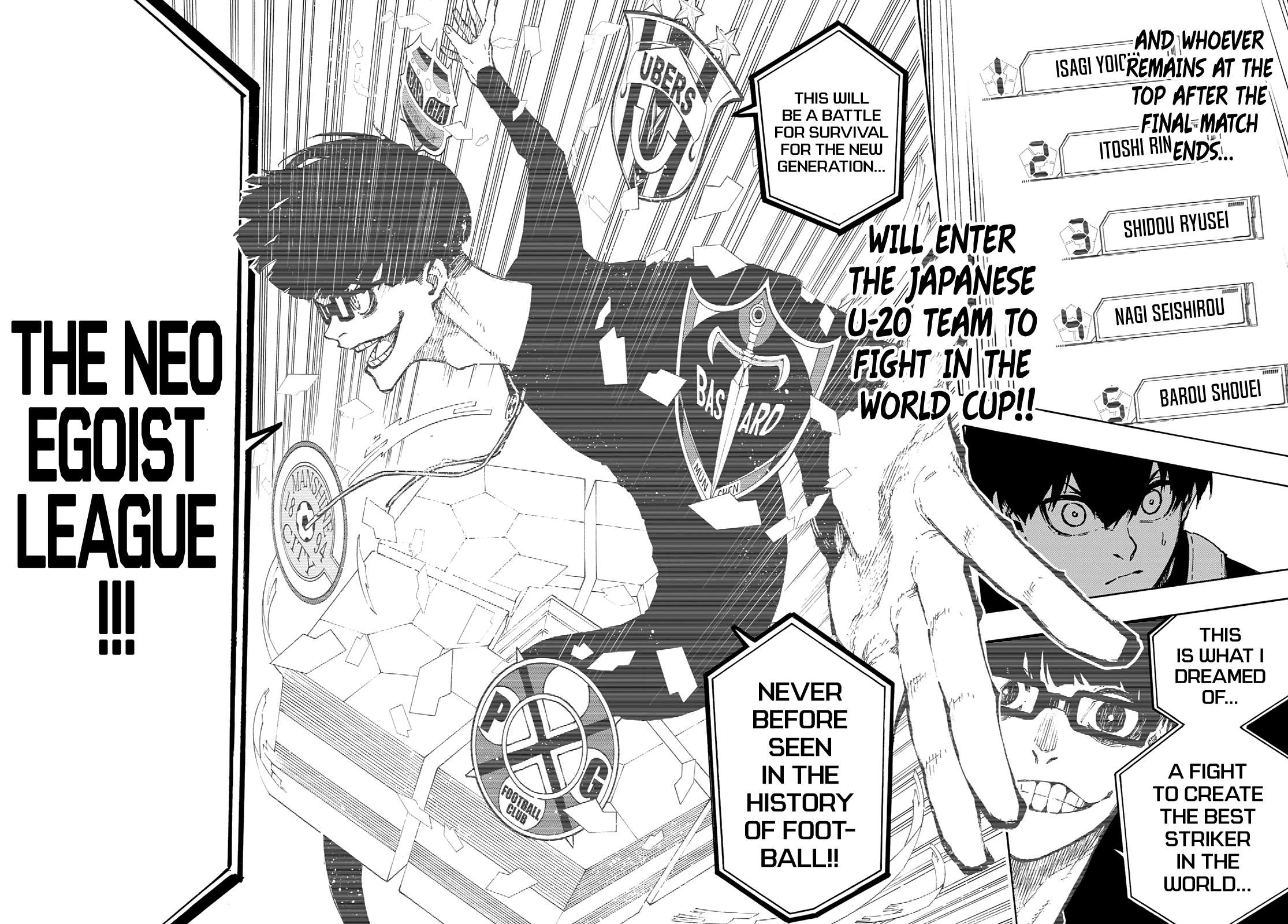 Read Blue lock En Manga Online